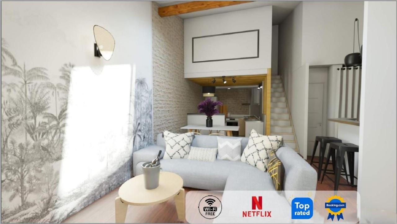 ! New ! ColorZen - Confortable et Lumineux - Appart Pézenas Centre Exterior foto