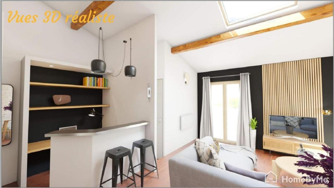 ! New ! ColorZen - Confortable et Lumineux - Appart Pézenas Centre Exterior foto